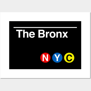 The Bronx Subway Sign Posters and Art